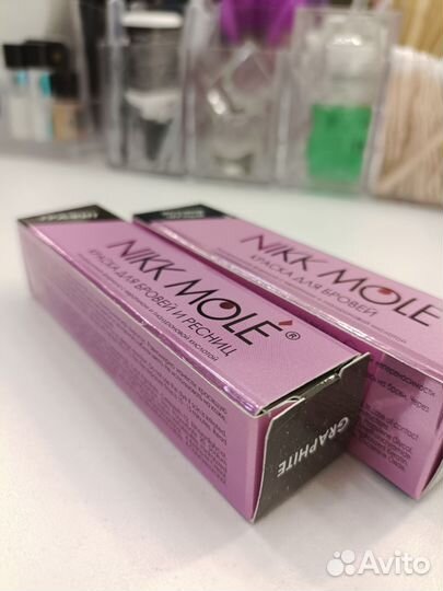 Краска для бровей nikk mole