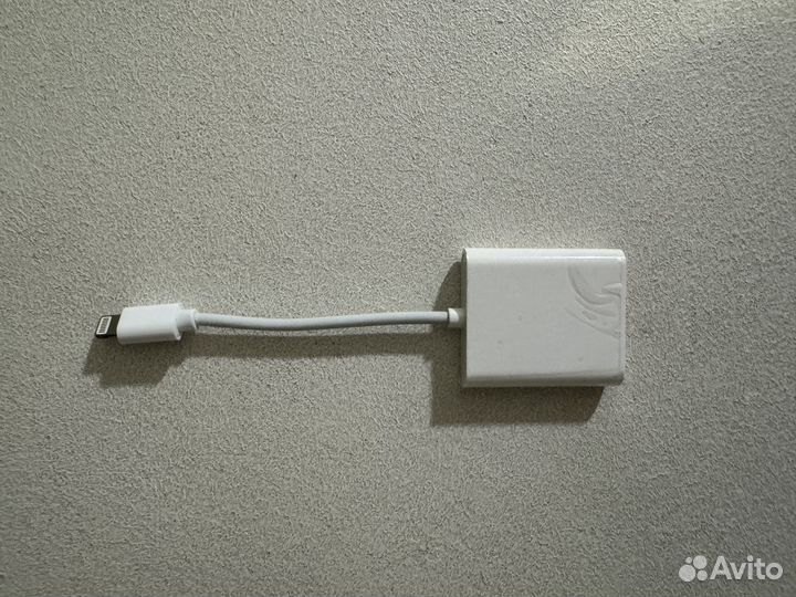 Адаптер Lightning to Card reader