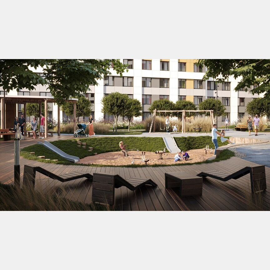 1-к. квартира, 39,2 м², 7/13 эт.