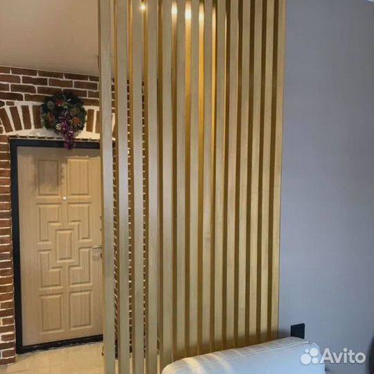 Из Шпона Реечные перегородки 15 шт