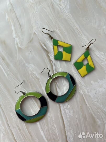 Новые серьги