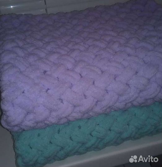 Плед ручной работы