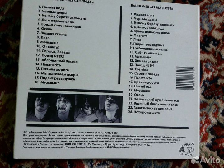 Сд Александр Башлачев 