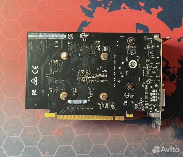 Видеокарта MSI GeForce GTX 1650 D6 ventus XS OC