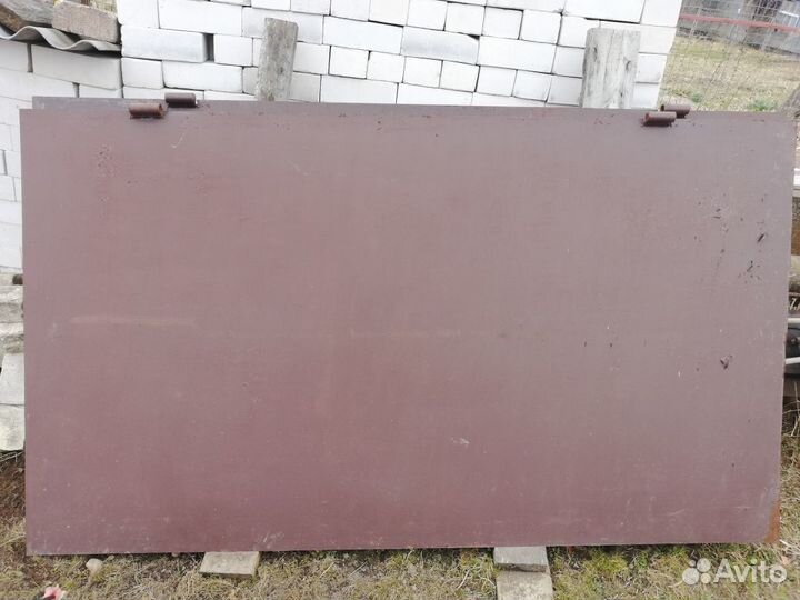 Ворота гаражные металлические бу