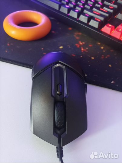 Мышь проводная MSI clutch gm30 ченая