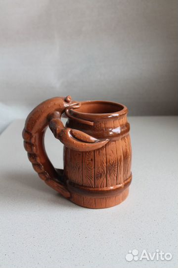 Кружка пивная «Рак, бочка». Советский период