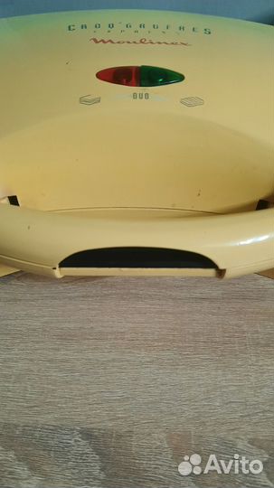 Электровафельница moulinex для венских вафель бу