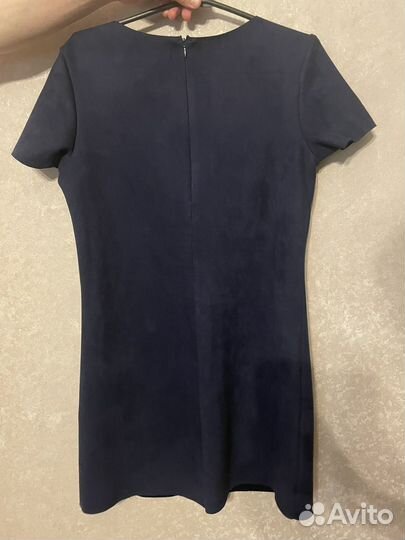 Платье велюр