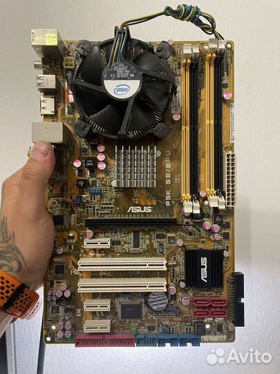 Материнская плата 775 ddr2