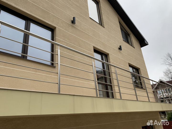 Ограждения из нержавеющей стали для пандусов