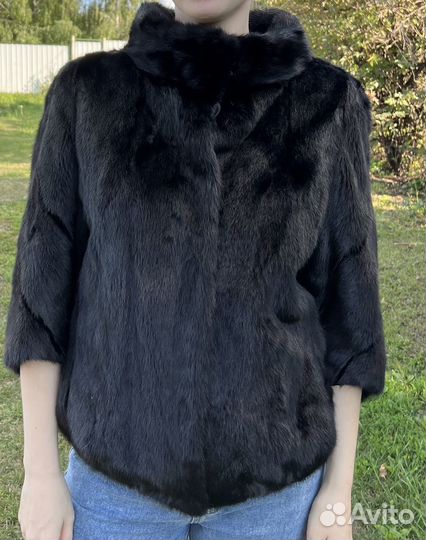 Норковый полушубок