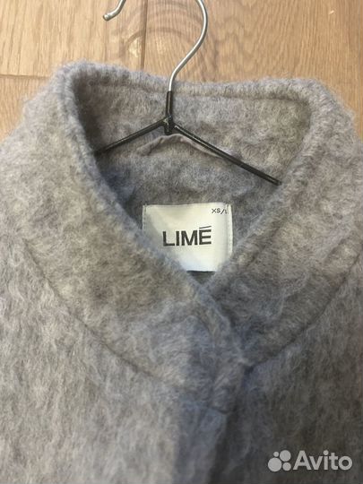 Бомбер пальто Lime