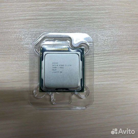 Процессор Intel Xeon E3-1270 (аналог I7-2600)
