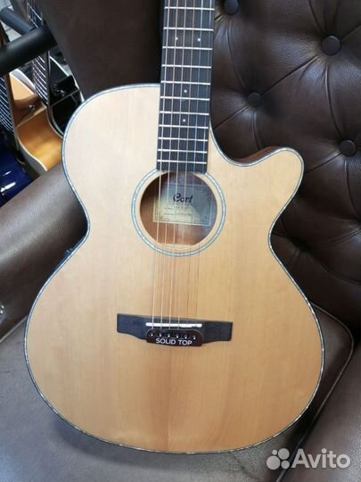 Гитара Cort sfxe NS электроакустика массив