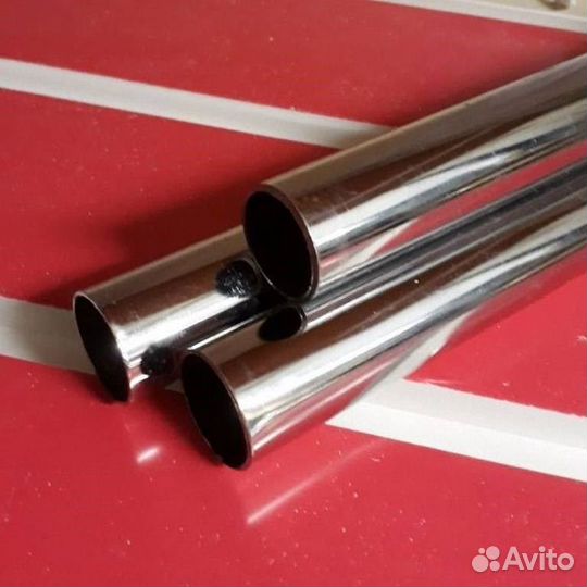 Трубы хромированные 25 толщ стенки 0,6 и 0,9мм