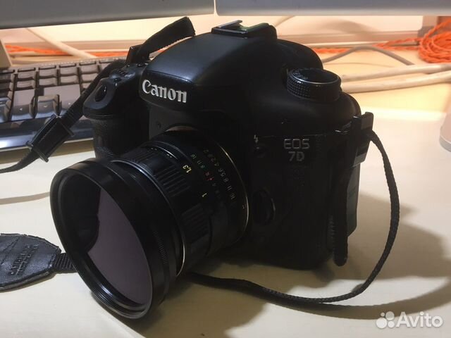 Зеркальный фотоаппарат canon 7d + kit + sigma купить в Москве ...
