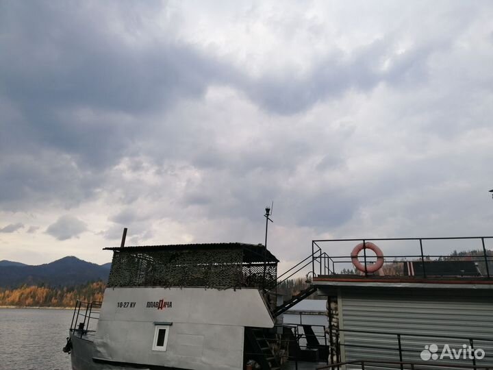 Баржа Гимс, плавдача