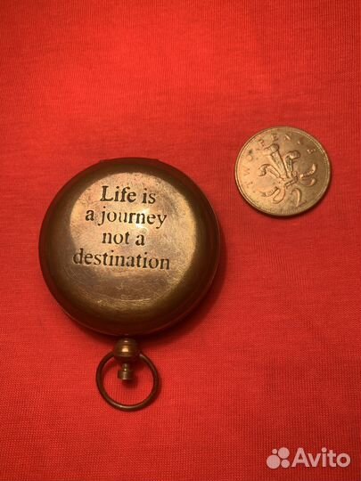 Компас Лондон Морской Англия 5 Корабельный Бронза