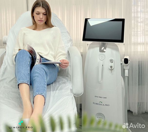 Диодный лазер для эпиляции Lumines Evo Pro 2400 Вт