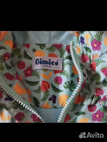 Ветровка для девочки 86