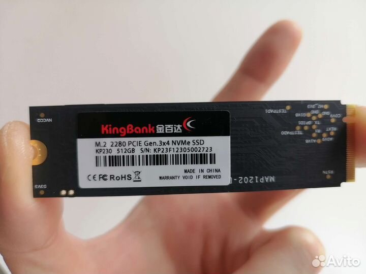 Ssd m2 nvme 512gb Kingbank GEN3