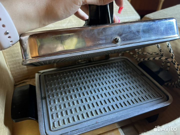 Электровафельница жаровня spalis