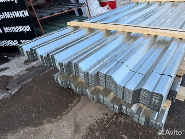 Профнастил оцинкованный Северсталь нс35 05мм