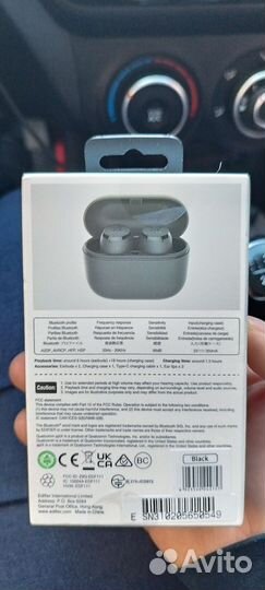 Наушники TWS Edifier X3