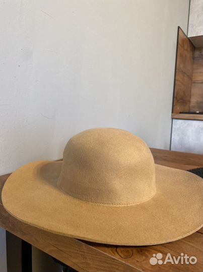 Шляпа H&M соломенная и шерстяная