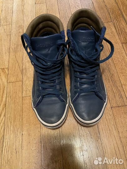 Кеды lacoste утепленные 38