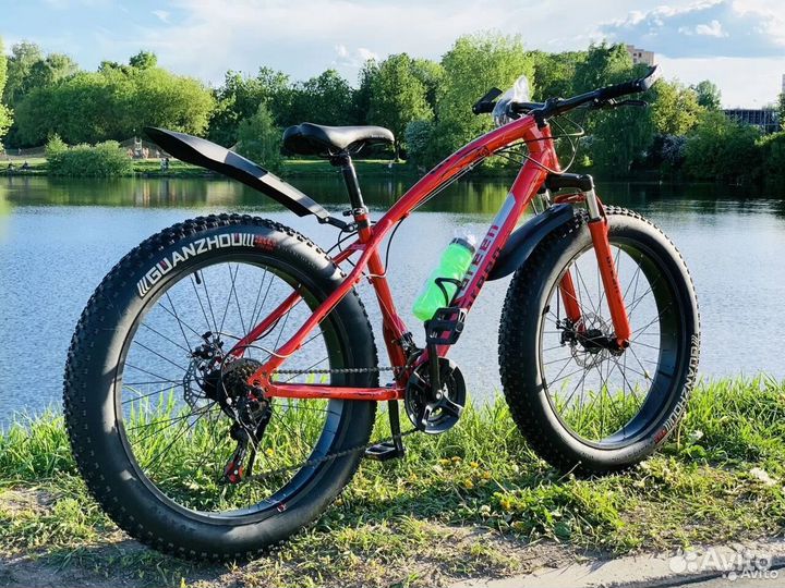 Велосипед с широкими колесами Green