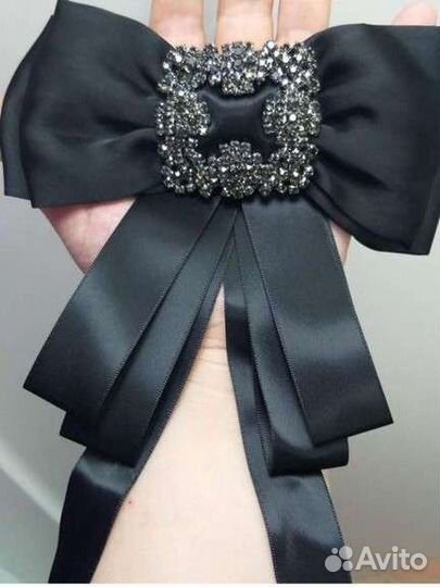 Брошь бант бабочка