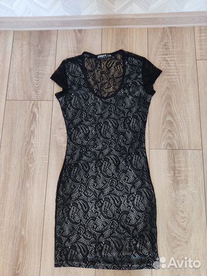 Платье женское 42 44 черное вечернее