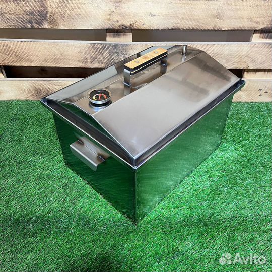 Коптильня 2в1 из Нержавеющей стали 2мм