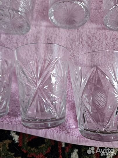 Хрустальные стаканы