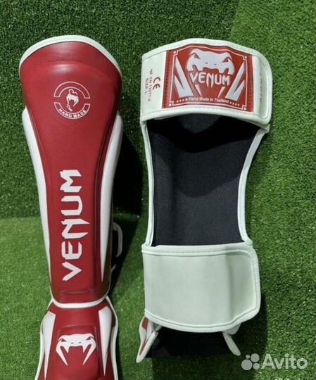 Кожаный шитки venom для мма