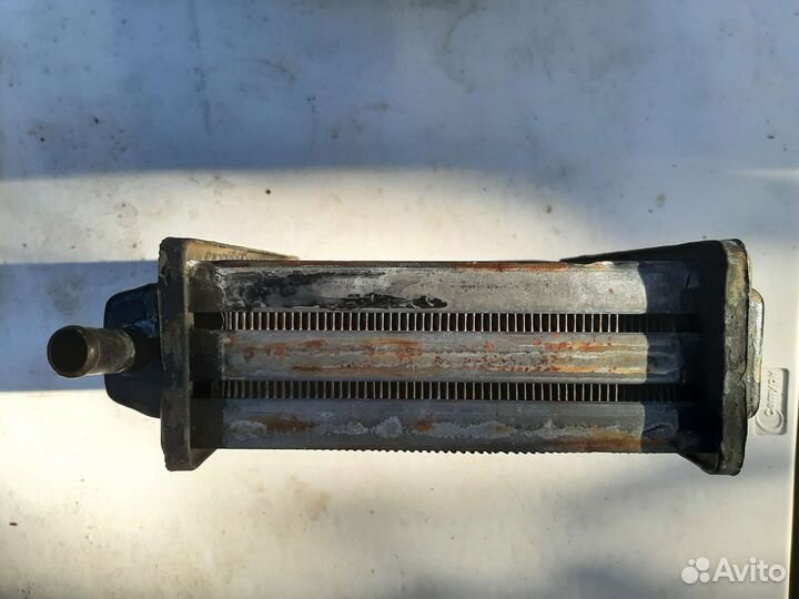 Радиатор печи от москвич 412