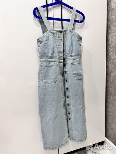 Джинсовый сарафан