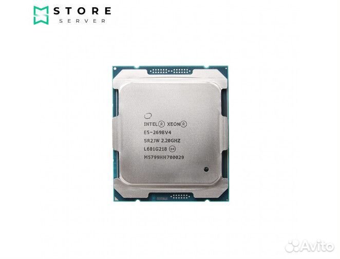 Intel Xeon E5-2698 v4 (20 ядер, 2.20GHz)