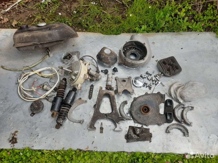 Запчасти Мотороллер Тулица, Муравей, Турист