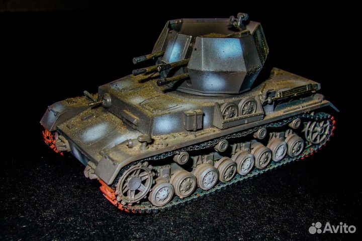 Модель танк 1/72 Flak Panzer Wirbelwind Германия