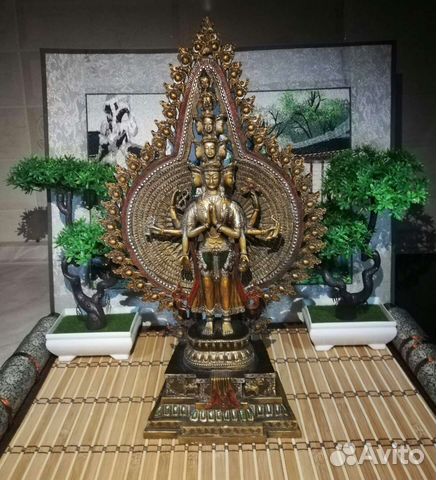 Статуэтка Будда Авалокитешвара многоликий 11 голов