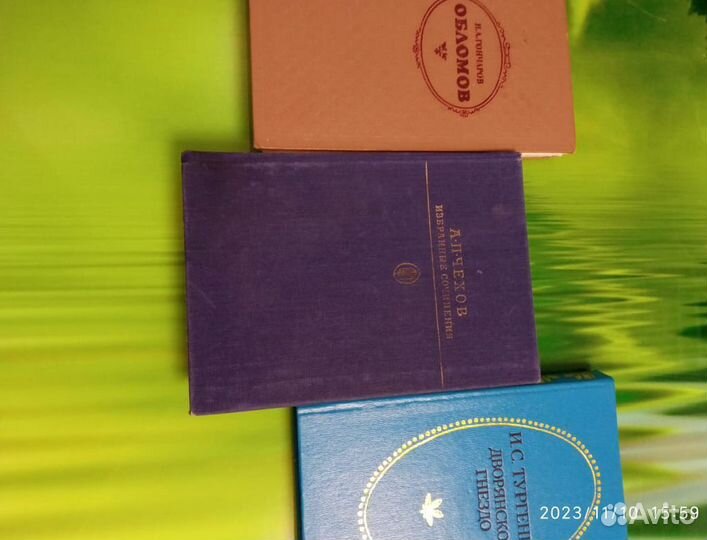 Книги Пушкин, Тургенев, Чехов