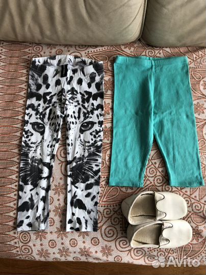 Большой пакет одежды и обуви для девочки 92-98