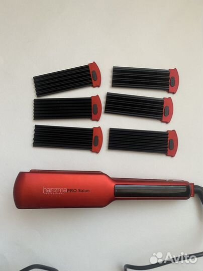 Щипцы утюг гофре для волос Harizma