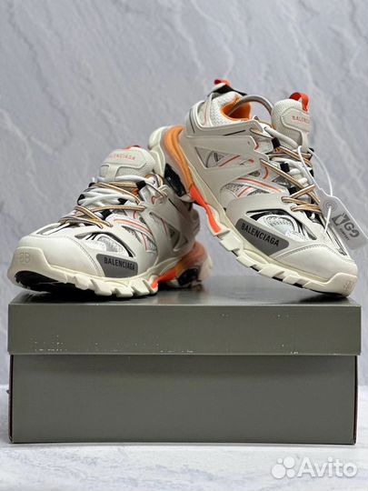 Balenciaga Track White Orange