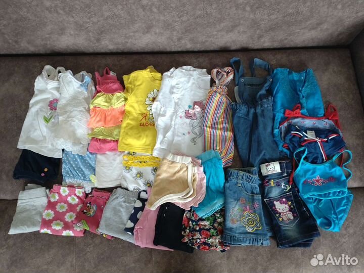 Одежда для девочки 68-74 пакетом