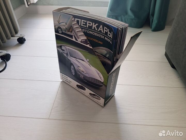 Deagostini суперкары журналы +папка