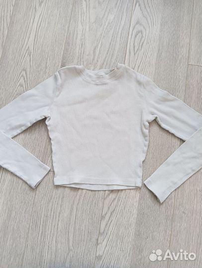 Кроп топ лонгслив